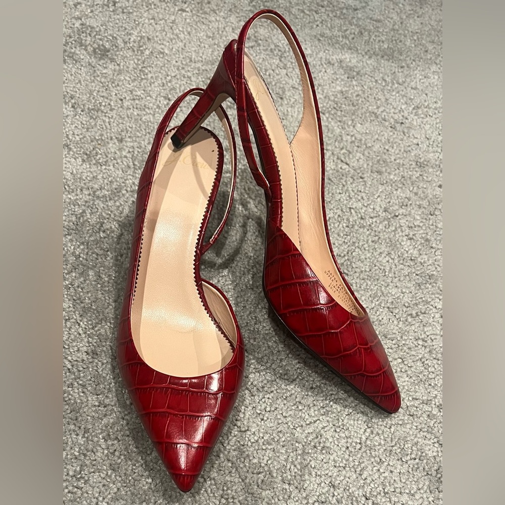 J. Crew Colette D’Orsay Slingback Pumps Women’s Size 9